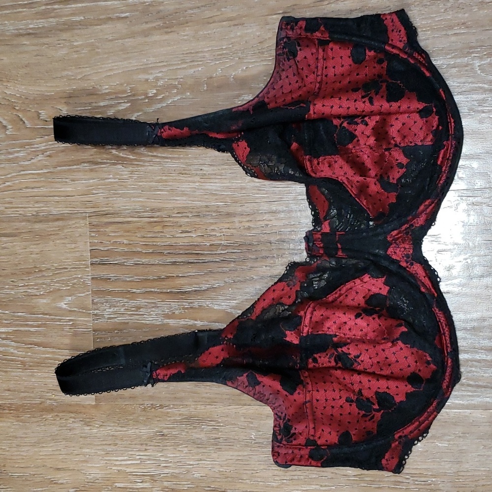 (38FF) Panache "Clara" Lace Comfy Underwire Intimates Comfy Support Essentials